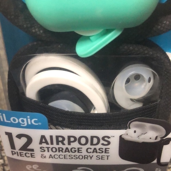AirPods storage case 12 piece storage case & accessories set. - Picture 6 of 9